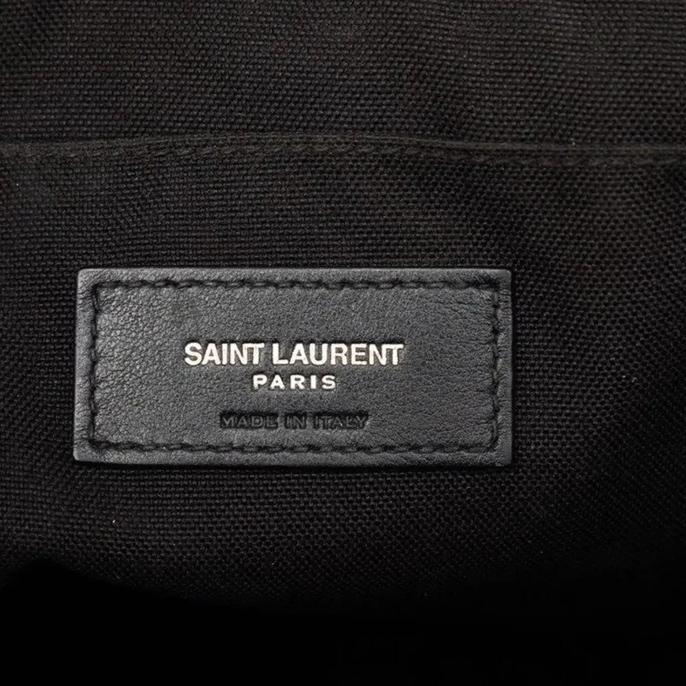Saint Laurent Logo Shoulder Bag Diagonal Black